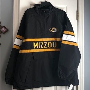 NWT Mizzou Tigers Franchise Club Windbreaker